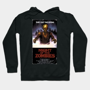 Night Of The Zombies VHS box Hoodie